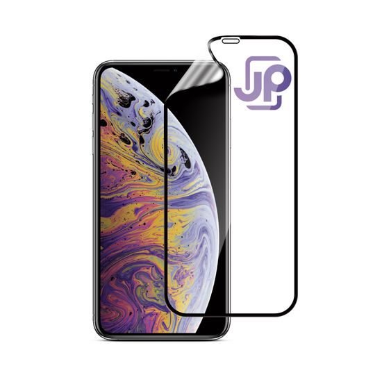 JP Nano 5D Zaščitno kaljeno steklo Easy Box, iPhone X / XS, črna