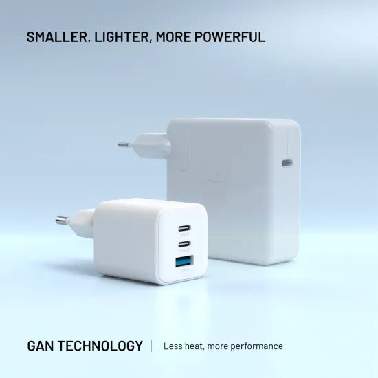 FIXED Mini GaN hálózati töltő, 2x USB-C + USB, PD 65W, fehér