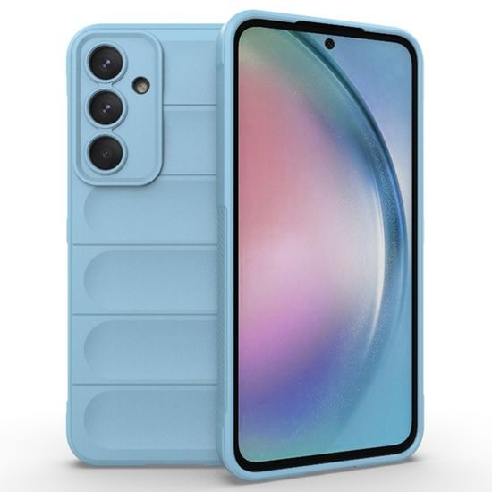 Magic Shield etui, Samsung Galaxy A35 5G, svetlo modra
