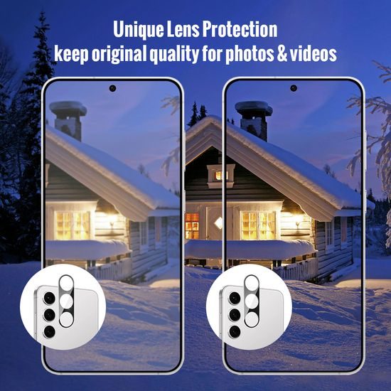 3D Σκληρυμένο γυαλί για φακό φωτογραφικής μηχανής (κάμερας), Samsung Galaxy S25 FE