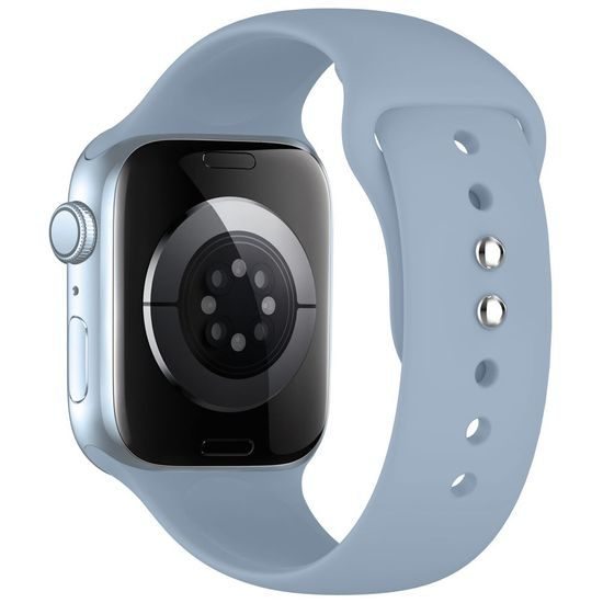 Tech-Protect Silicone rihm Apple Watch 8 / 9 / 10 / 11 / 12 / SE / Ultra (40 / 41 / 42 mm) – teksasinine
