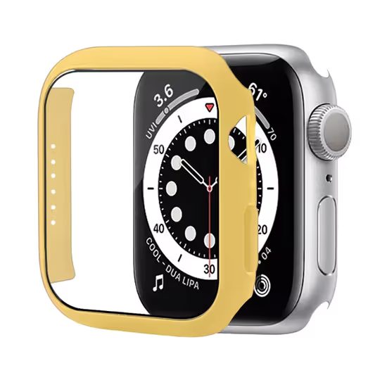 JP Etui za uro, Apple Watch 7 / 8 / 9, 45 mm, rumen
