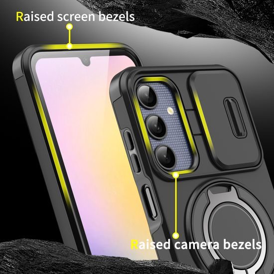 Camslide Stand obal, Samsung Galaxy A25, růžový