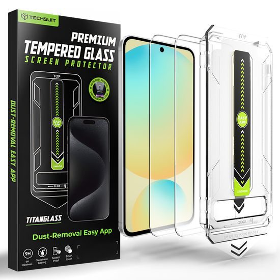 Samsung Galaxy S24 FE / A56 5G kaitseklaas – Techsuit TitanGlass CrystalHD 2 tk