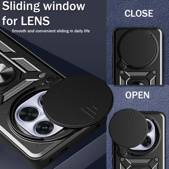 JP CamShield, Xiaomi Redmi Note 14 Pro Plus 5G, μαύρο