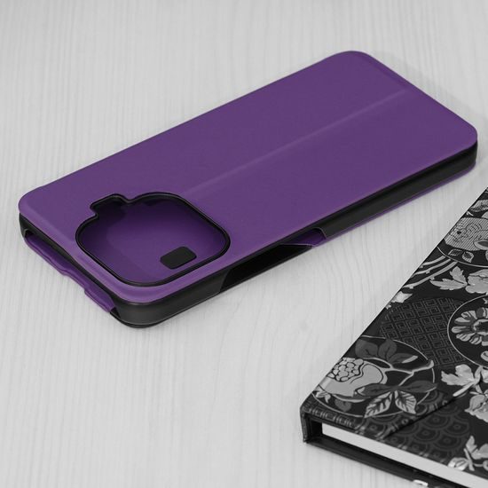 Eco Leather View maska, Xiaomi 17T Pro, ljubičasta