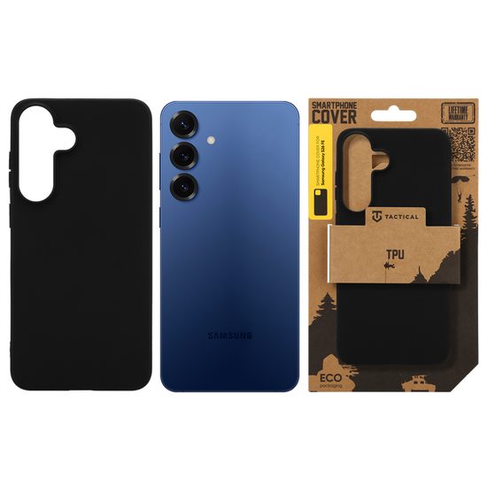Tactical TPU obal pro Samsung Galaxy S26 FE, černý