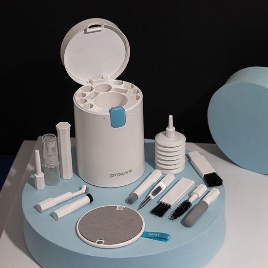 Proove Πολυλειτουργικό σετ καθαρισμού 20 σε 1, λευκό