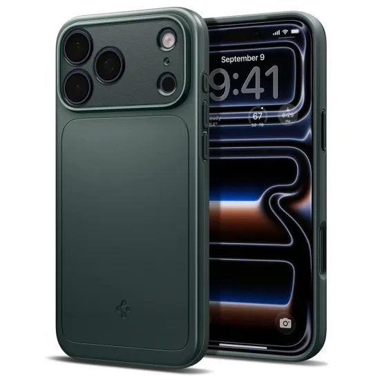 Spigen Thin Fit MagSafe, iPhone 17 Pro / 18 Pro, zelený