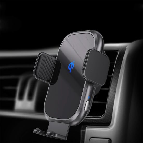 Βάση τηλεφώνου αυτοκινήτου για ταμπλό και αεραγωγό με ασύρματη φόρτιση, 15W, Qi, C13