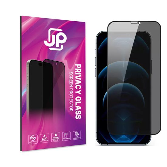 JP Privacy Zaštitno kaljeno staklo, iPhone 12 Pro Max, crno