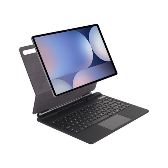 JP Magnetic Keyboard θήκη tablet με οθόνη, Samsung Galaxy Tab S8 Ultra / S9 Ultra / S10 Ultra, μαύρη