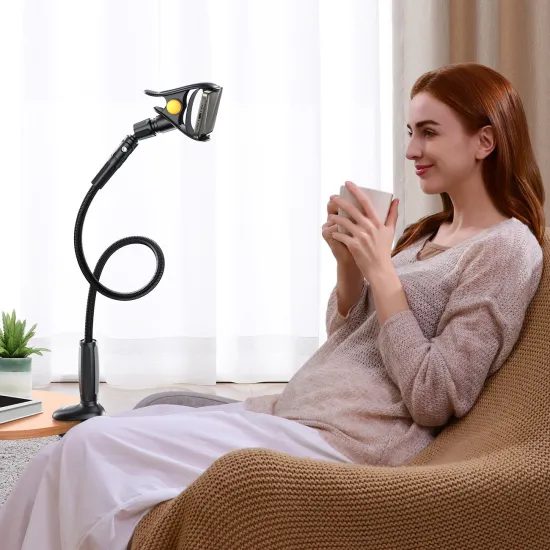 Βάση Τηλεφώνου Joyroom JR-ZS389 με Εύκαμπτο Βραχίονα, Μαύρο