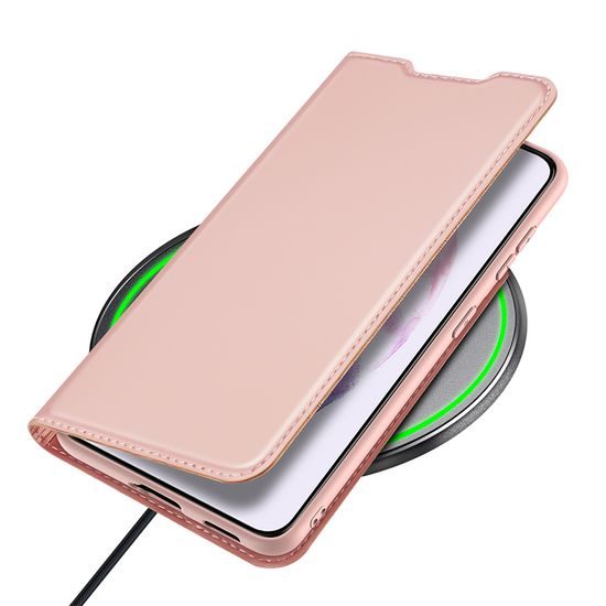 Dux Ducis Skin Pro, könyves tok, Samsung Galaxy S23, rózsaszín