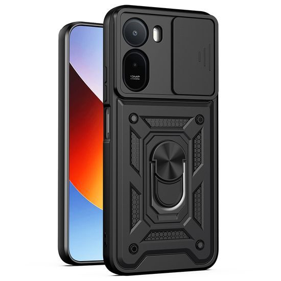 Techsuit CamShield, Xiaomi Redmi A7 Pro 4G, crna