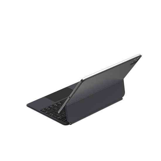 JP Magnetic Keyboard MK01 táblagép tok kijelzővel, iPad Pro 11 2024, fekete