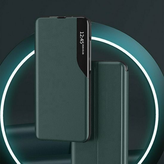 Eco Leather View Case, Xiaomi Redmi Note 13 5G, verde