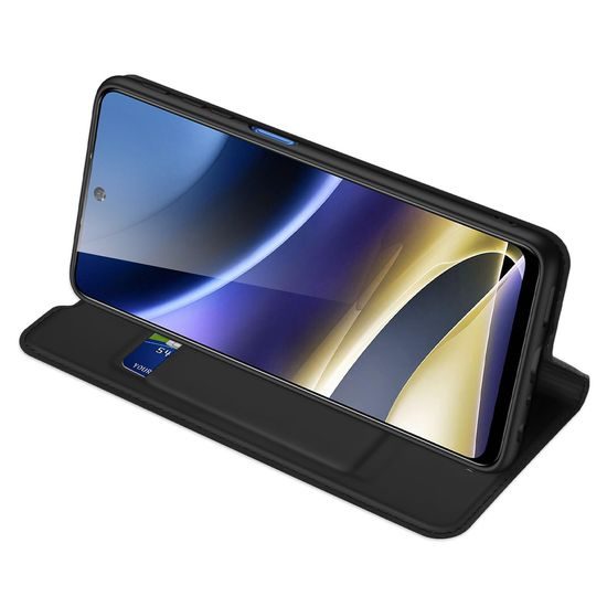 Dux Ducis Skin Pro, Klapphülle, Motorola Moto G51 5G, schwarz