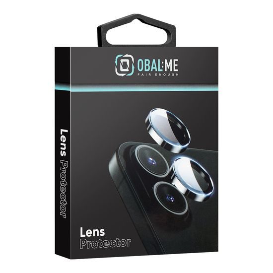 OBAL:ME Camera Lens Protector voor iPhone 17 Pro / 17 Pro Max - Gehard glas - Donkerblauw