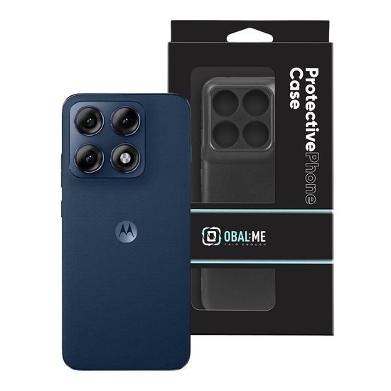 OBAL:ME Matte TPU Schutzhülle für Motorola Edge 70 Pro - Thermoplastisches Polyurethan - Schwarz