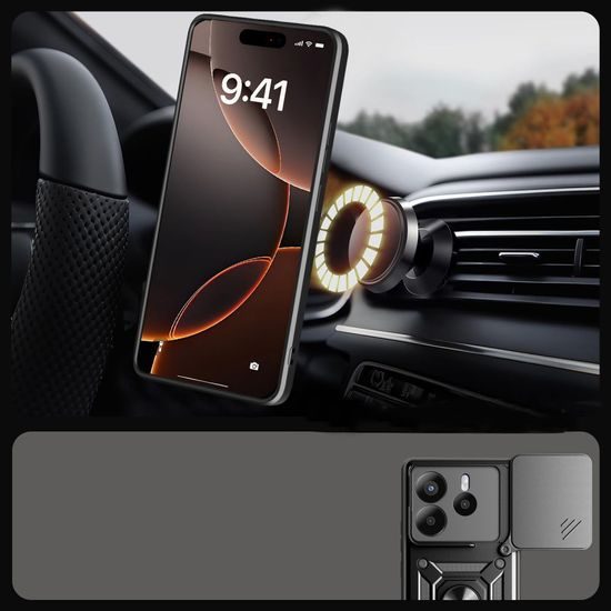 Tech-Protect CamShield Pro Xiaomi Redmi Note 14 5G, černý