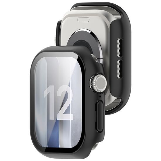Techsuit Defense360 Pro+, Folia Ochronna, Apple Watch 12 42mm, czarne