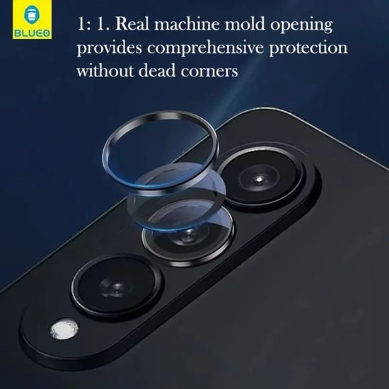 Samsung Galaxy Z Fold7 / Z Fold8 Ultra kaamera kaitseklaas – Blueo – must