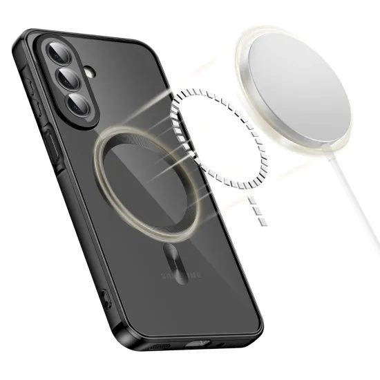 Tech-Protect MagFlex Hoesje - MagSafe geschikt - met Camera Protector - voor Samsung Galaxy A27 5G - Zwart
