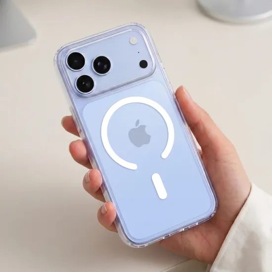 Tech-Protect Flexair Hybrid Case für iPhone 17 Pro Max / 18 Pro Max - MagSafe kompatibel - Transparent