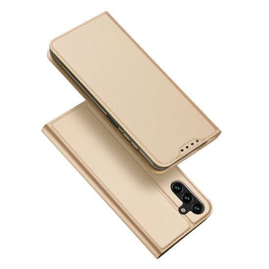 Dux Ducis Skin Pro case, knižkové púzdro, Samsung Galaxy A14 5G, zlaté
