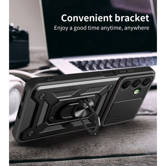 JP CamShield, Samsung Galaxy A16, fekete