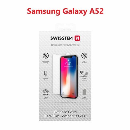 Swissten 2,5D Zaščitno kaljeno steklo, Samsung Galaxy A52