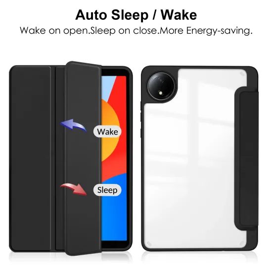 JP Smart Case Pen Elegant Tablethülle für Xiaomi Redmi Pad SE 11.0", schwarz