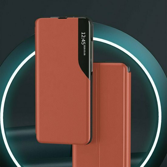 Eco Leather View Case, Xiaomi Redmi Note 13 5G, orange