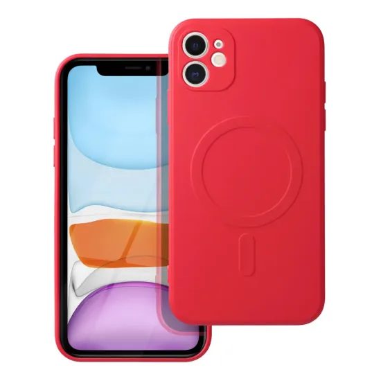 Tok Silicone Mag Cover, iPhone 11, piros