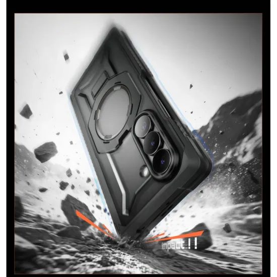 Supcase UB Grip MagSafe 2-Set, Samsung Galaxy Z Fold 8 Ultra, črn