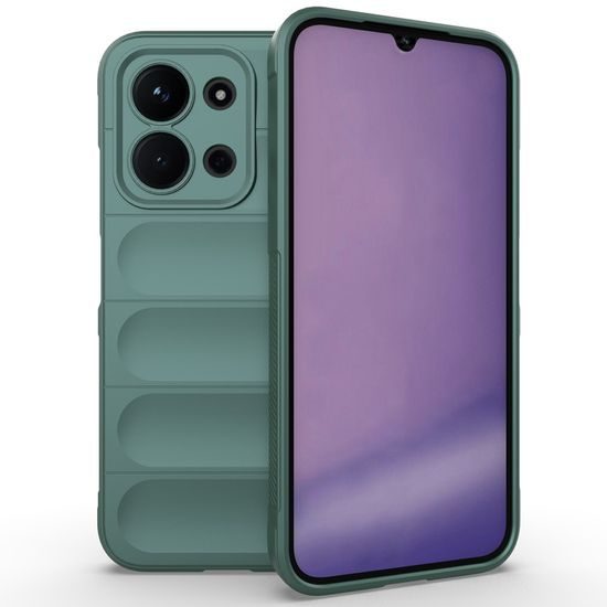 Θήκη Wency Magic Shield, Xiaomi Redmi 15C, πράσινη