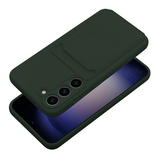 Husă Card Case, Samsung Galaxy S23 Plus, verde