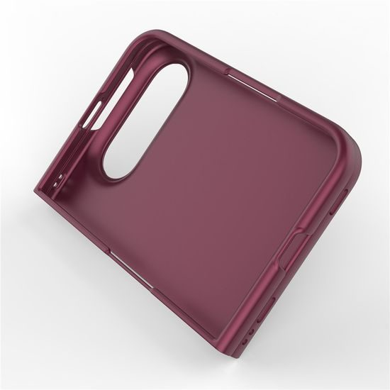 Magic Shield Case für iPhone Duo - Stoßfeste Schutzhülle aus TPU - Dark Cherry