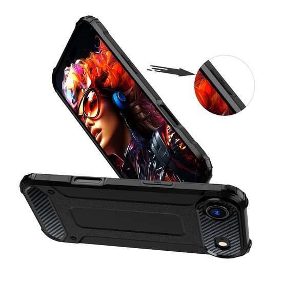 Hybrid Armor iPhone Air, μαύρο