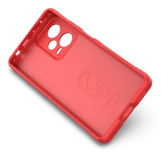 Magic Shield obal, Xiaomi Redmi Note 12 Pro Plus, červený