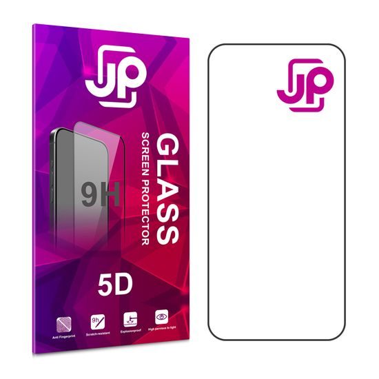 JP 5D Tvrzené sklo, Xiaomi Redmi Note 17 Pro 5G, černé
