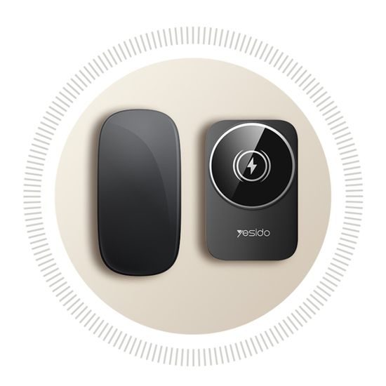 Yesido Ασύρματος σταθμός φόρτισης 3σε1 (DS27) για iPhone, Apple Watch, AirPods, μαύρο