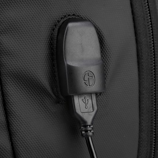 JP Σακίδιο B06, 43*30*17~22 cm, μαύρο