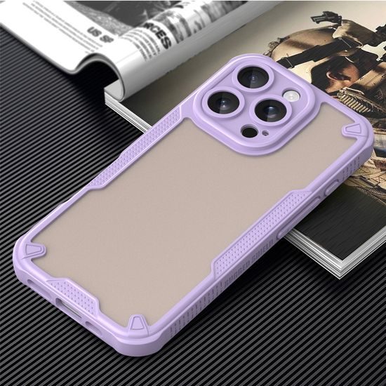 ArmorShield Hybrid Case, iPhone 16 Pro, μωβ