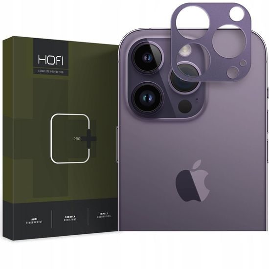 Hofi Alucam kryt fotoaparátu, iPhone 14 Pro / 14 Pro Max, fialový