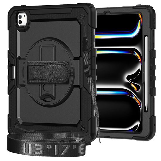 JP Solid360 obal na tablet, iPad Air 4 / Air 5 / Air 11 2024, černý