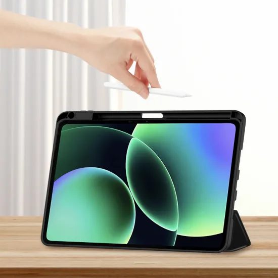 Tech-Protect SC Pen Schutzhülle für Xiaomi Pad 7 / 7 Pro / 8 / 8 Pro 11.2 - Mit Stifthalter - Schwarz