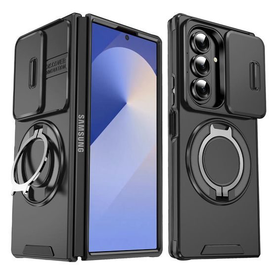 Husă Camslide Stand, Samsung Galaxy Z Fold 8 Ultra, negru