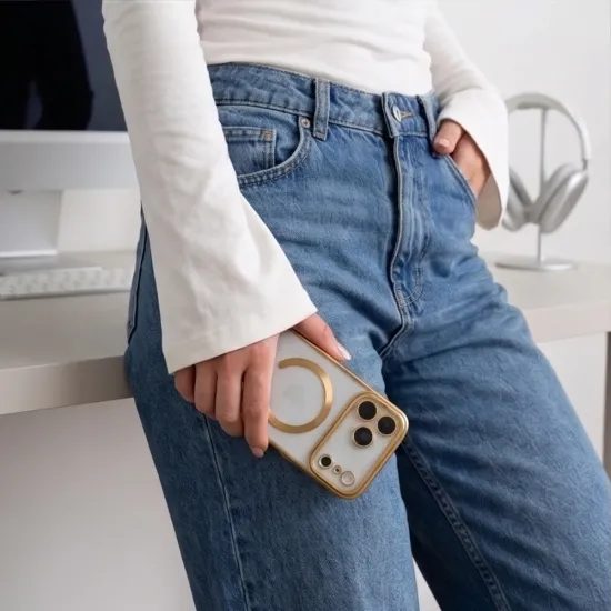 Tech-Protect MagFlex MagSafe iPhone 17 Pro Max / 18 Pro Max, lesklá zlatá